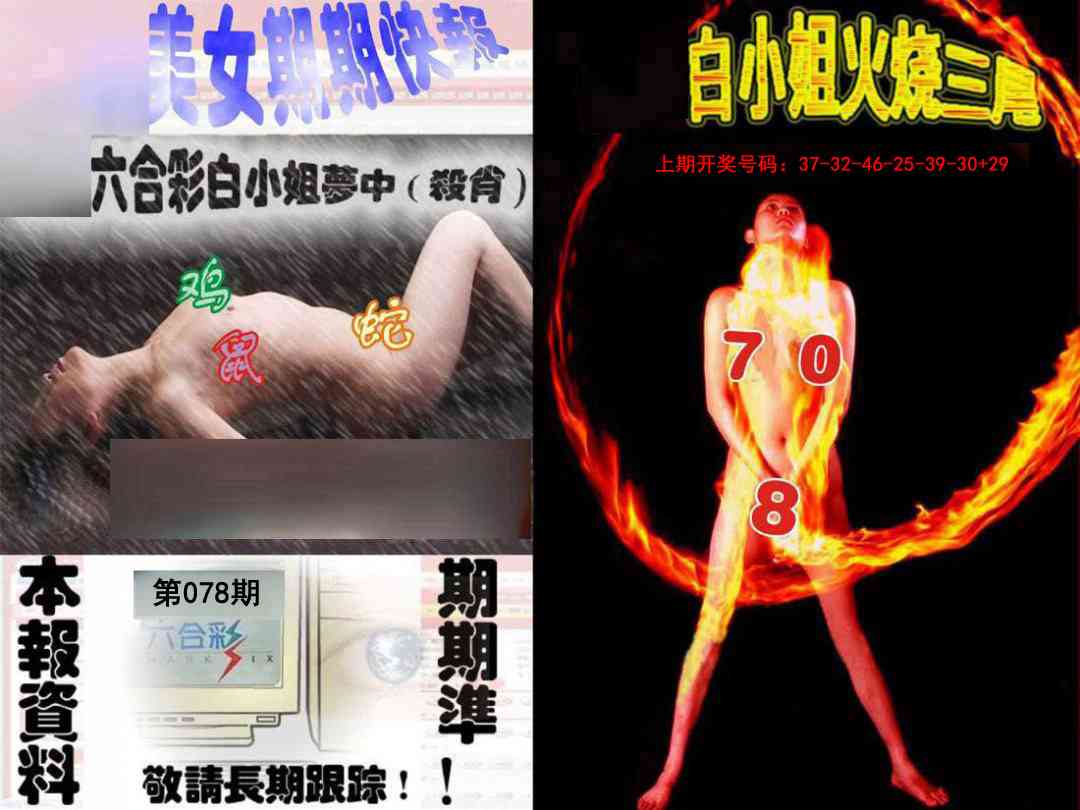 078期环球美女特码报[图]